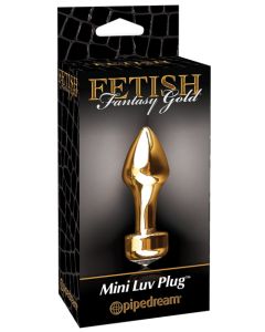 Fetish Fantasy Gold Mini Luv Plug - Gold