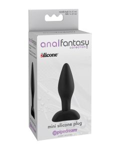 Anal Fantasy Collection Mini Silicone Plug - Black