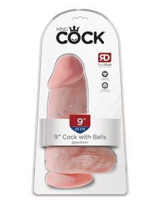 King Cock 9" Chubby - Flesh