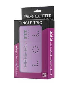 Perfect Fit LOL Tingle Trio 3 pc Vibrator Set w/Case