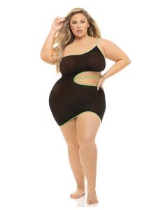 Pink Lipstick All You Need Cut Out Dress