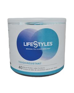 Lifestyles Tough Condoms - Bowl of 40