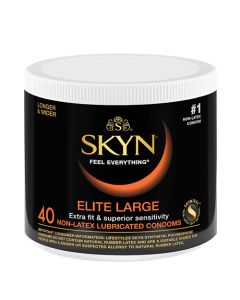 Lifestyles SKYN Elite Large Condoms - Bowl of 40