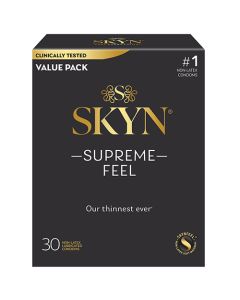 Lifestyles SKYN Supreme Feel Condoms - Pack of 30