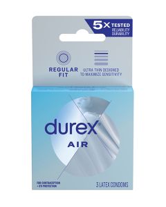 Durex Air Condoms - Pack of 3