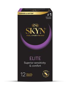 Lifestyles SKYN Elite Ultra Thin Condoms - Pack of 12