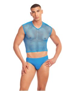 Rainbow Party Net-Flex Large Mesh 3 pc Set w/Thong