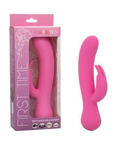 First Time Rechargeable Rabbit Vibrator - Pink