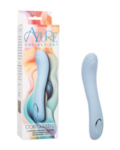 Azure Collection Contoured G Vibrator - Blue