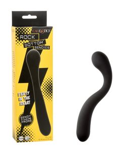 Rock Bottom Bendies Bendy Pleasure Dual Ended Anal Probe - Black