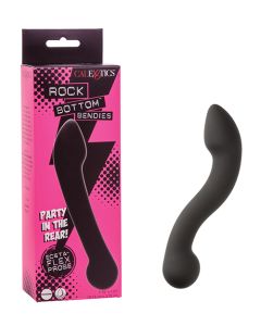Rock Bottom Bendies Bendy Ecsta-Flex Dual Ended Anal Probe - Black