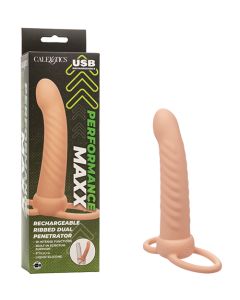 Performance Maxx Rechargeable Ribbed Dual Penetrator