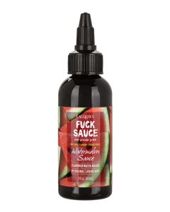 Fuck Sauce Flavored Water Based Personal Lubricant - 2 oz Watermelon