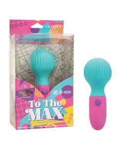 Naughty Bits to the Max Vibrating Wand - Multicolor