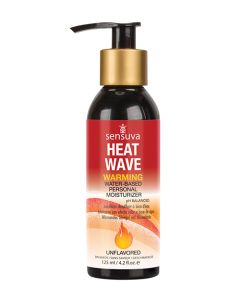 Sensuva Warming Water-Based Personal Moisturizer - Heat Wave 4 oz