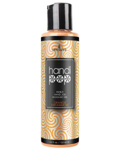 Handipop Hand Job Massage Gel - 4.2 oz Orange Creamsicle