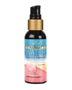 Sensuva Natural Water Based Personal Lubricant - 2 oz Cotton Candy