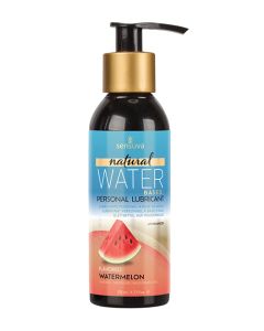 Sensuva Natural Water Based Personal Lubricant - 4 oz Watermelon