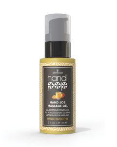 Handipop Hand Job Massage Gel - 2 oz Bottle Mango Smoothie