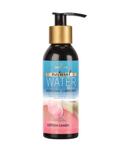 Sensuva Natural Water Based Personal Moisturizer - 4.23 oz Cotton Candy