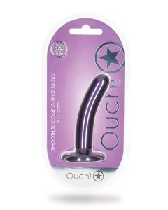 Shots Ouch 5" Smooth G-Spot Dildo - Metallic Purple