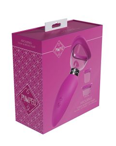 Shots Pumped Arousing Clitoral, Nipple & Breast Pump - Pink