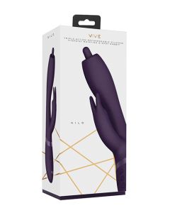 Shots Vive Nilo Pinpoint Rotating G-Spot Rabbit - Purple