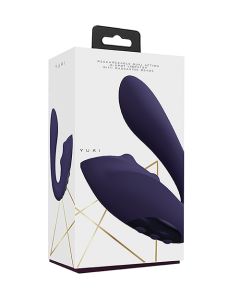 Shots Yuki Dual Action G-Spot Vibrator w/Massaging Beads - Purple