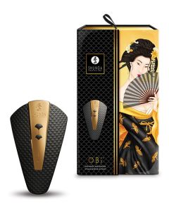 Shunga Obi Intimate Massager - Black