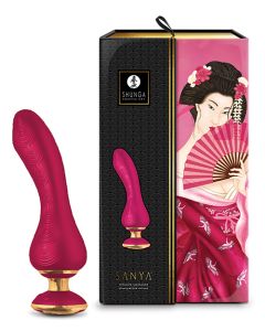 Shunga Sanya Intimate Massager - Raspberry