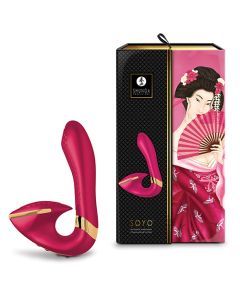Shunga Soyo Intimate Massager - Raspberry