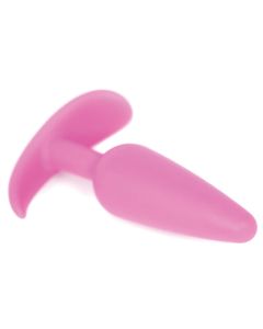 Simpli Trading Silicone Butt Plug - Small Pink