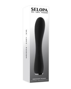 Selopa Midnight Magic Flexible Vibrator - Black
