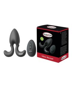 Malesation Vibro Rocket Anal Plug - Black
