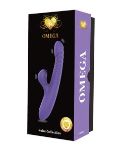 Omega Multi Function Warming Head Rabbit Vibe - Purple