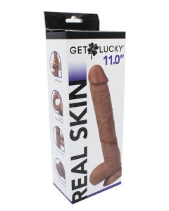 Get Lucky 11" Real Skin Series - Light Brown