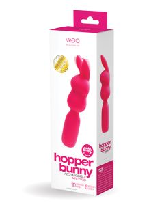 VeDO Hopper Bunny Rechargeable Mini Wand - Pink