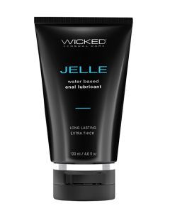 Wicked Sensual Care Jelle Waterbased Anal Lubricant - 4 oz Fragrance Free