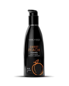 Wicked Sensual Care Waterbased Lubricant - 2 oz Sweet Peach