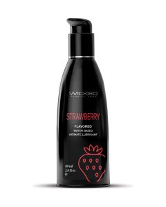 Wicked Sensual Care Water Based Lubricant - 2 oz Strawberry
