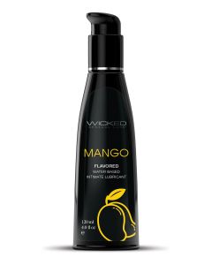 Wicked Sensual Care Water Based Lubricant - 4 oz Mango