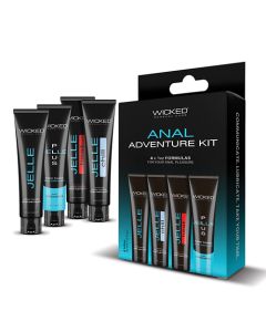 Wicked Sensual Care Anal Adventure Kit - 1 oz Bottles