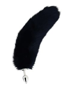 Fox Tail Small Plug - Black