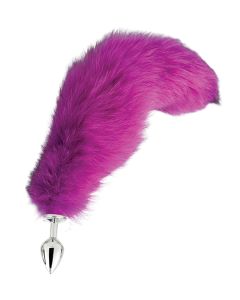 Fox Tail Medium Plug - Hot Pink
