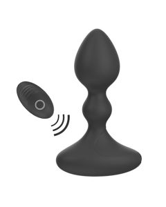 Pink Elephant Lil Rumble Rechargeable Vibe w/Remote - Black