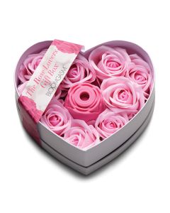 Inmi Bloomgasm The Enchanted 10X Rose Stimulator Lovers Gift Box - Pink