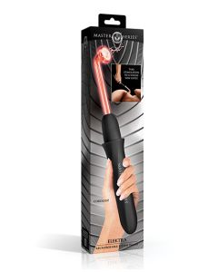 Master Series Elektra Rechargeable Violet Wand - Black
