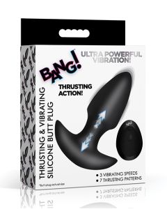 Bang! Thrusting & Vibrating Butt Plug